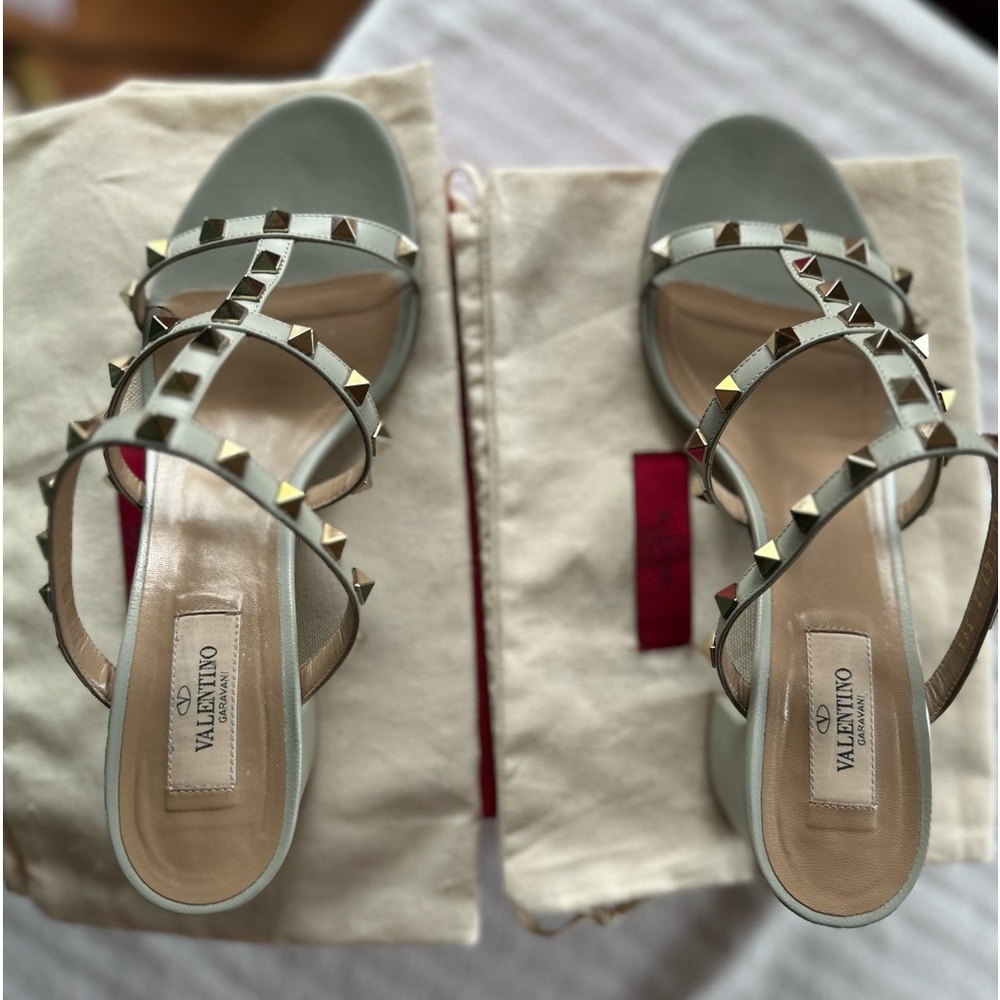 Valentino Garavani Rockstud Block Heels